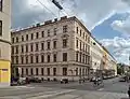 Oberer Teil der Radetzkystraße: Häuser Nr. 22–14