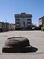 Säulenstumpf der Vorhalle