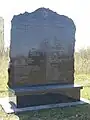 Denkmal auf dem jüdischen Friedhof in Radom