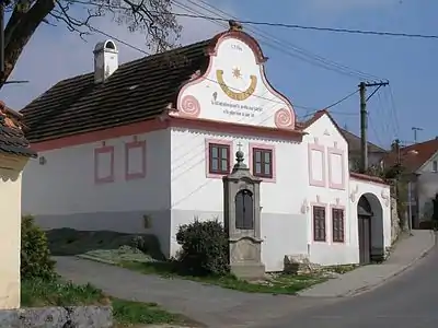 Haus Nr. 62 im Bauernbarockstil