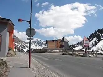 Passhöhe in Obertauern