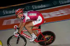 Rafał Ratajczyk beim Zürcher Sechstagerennen 2007/08