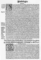 Folio 463 aus den Commentarii Urbani
