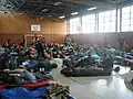 Die Schlafhalle #2 auf dem Ragnarök 2007 von Innen