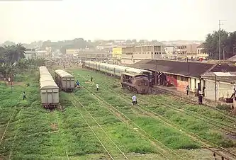 Bahnhof von Kumasi, 2005