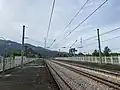 Elektrifizierte West-Linie in Kampar, Perak (2022)