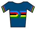 Trikot für Masters und B-WM, Variante Bahnradsport (bis 2015)