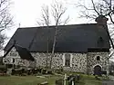 Feldsteinkirche von Raisio in Finnland (um 1600 - gequadert)