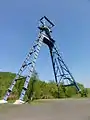 Förderturm der Zeche Sabatier