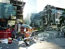 Zerstörung an der CentralWorld (20. Mai 2010)