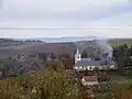 Blick auf die griechisch-katholische Kirche Istenszülő Oltalma