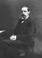 Randolph Churchill, britischer Politiker und Vater von Winston Churchill
