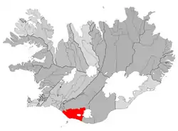 Lage von Rangárþing eystra