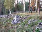 Prähistorische eisenzeitliche Überreste von Rapola in Valkeakoski