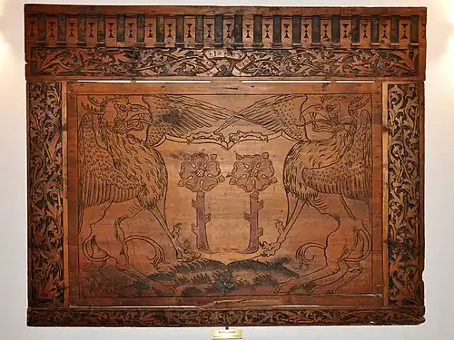 Supraporte in der Eingangshalle
