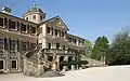 Freitreppe vor Schloss Favorite, bei Rastatt