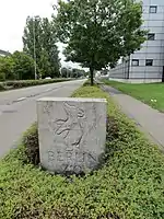 Berliner Meilenstein in Rastatt