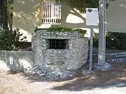 Überreste der Burg