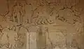 Rathaus Saarlouis, Geschichtsrelief an der Fassade