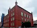 Rückseite des Rathauses