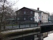 Rathsmühle Soltau, hier fließen die Böhme und die Soltau zusammen