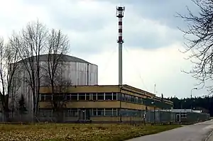 Der Reaktor Maria von außen