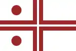 Flagge eines Vize-Admirals