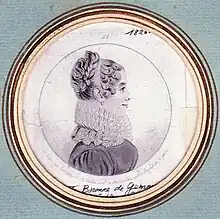 Jeanette van Recum geb. von Gemmingen-Hornberg (1791–1821), 2. Ehefrau des Andreas van Recum