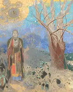Le Bouddha, Pastell auf farbigem Papier, 1906–1907 (Musée d’Orsay, Paris)