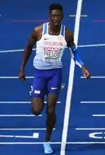 Reece Prescod – ausgeschiedenals Vierter des vierten&nbsp;Vorlaufs