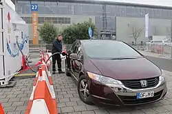 Honda FCX Fuel Cell Clarity,Hannover Messe 2013