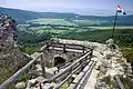 Blick von der Burgruine