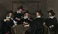 Frans Hals:Gruppenbild der Regenten des St.-Elisabeth-Hospitals in Haarlem, 1641