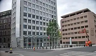 Foto mehrerer Bürogebäude