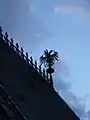 Reichsadler auf der Westseite der Chorhalle des Aachener Doms
