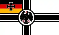 Entwurf der Reichskriegsflagge vom 14. September 1920