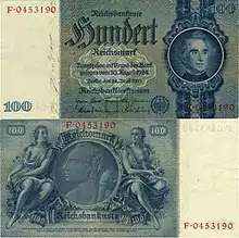 100 RM, 1935, Reichsbank­direktorium