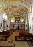 InnenansichtRichtung Orgelempore