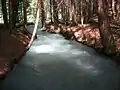 Strömung zum oberen Wasserfall