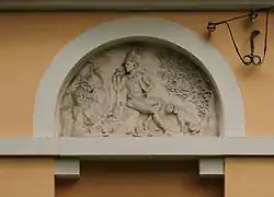 Architekturschmuck am Jagdhaus