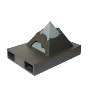 Architekurfragment, Keramische Plastik  2005