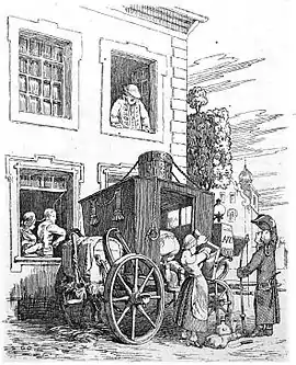 Illustrationen aus Die Reise nach Braunschweig, 7. Auflage, 1839