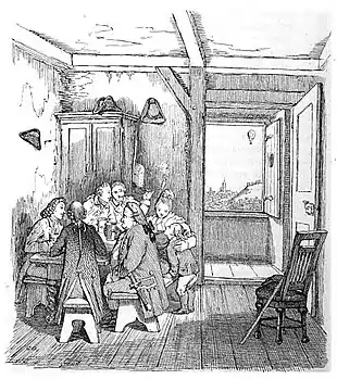 Illustrationen aus Die Reise nach Braunschweig, 7. Auflage, 1839