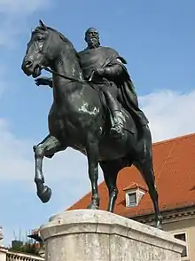 Reiterstandbild für Prinzregent Luitpold von Bayern
