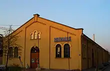 Ehemalige Exerzierhalle des 2. Bayerischen Infanterie-Regiments „Kronprinz“