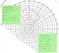 Schritt 7: Um zu bestimmen, zu welchen Zeit man sich am CPA befindet, muss errechnet werden, wann das Echo, wenn es Geschwindigkeit und Kurs beibehält, die Restentfernung zwischen der zweiten Ortung und dem CPA zurückgelegt hat.