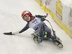 Renate Gietl bei der EM 2010