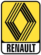 Der modernisierte Renault-Diamant mit 3D-Effekt von Victor Vasarely.1972 bis 1981