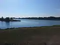 Mündung der Rench in den Rhein