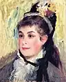 Pierre-Auguste Renoir:Madame Edmond Renoir1876